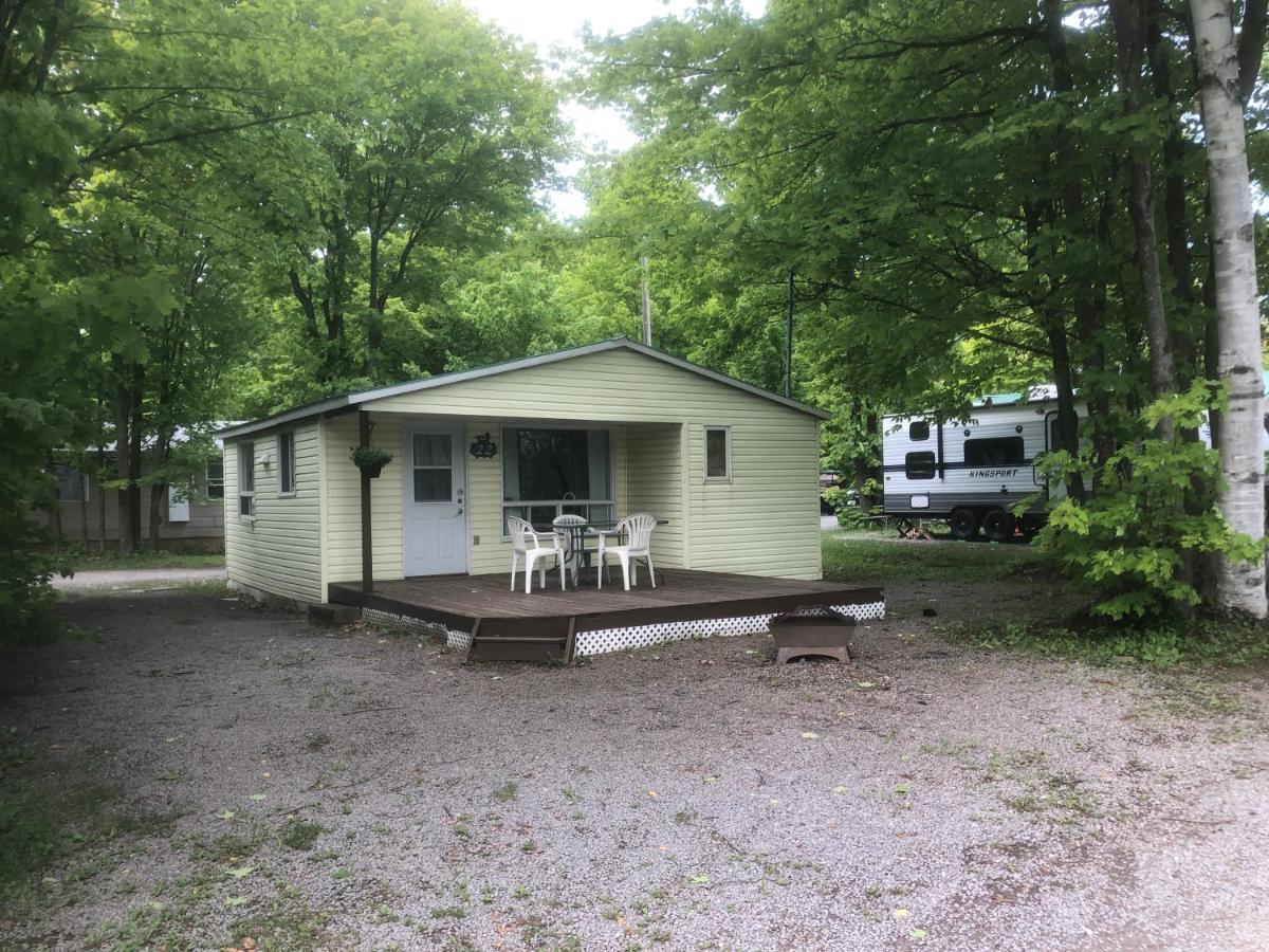 Camping Chalets Lac St-Augustin Québec Kültér fotó