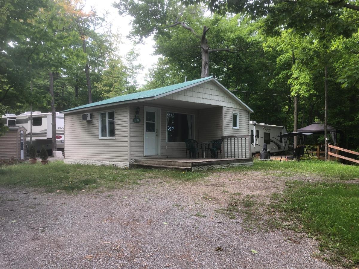 Camping Chalets Lac St-Augustin Québec Kültér fotó