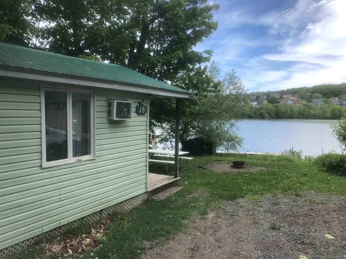 Camping Chalets Lac St-Augustin Québec Kültér fotó