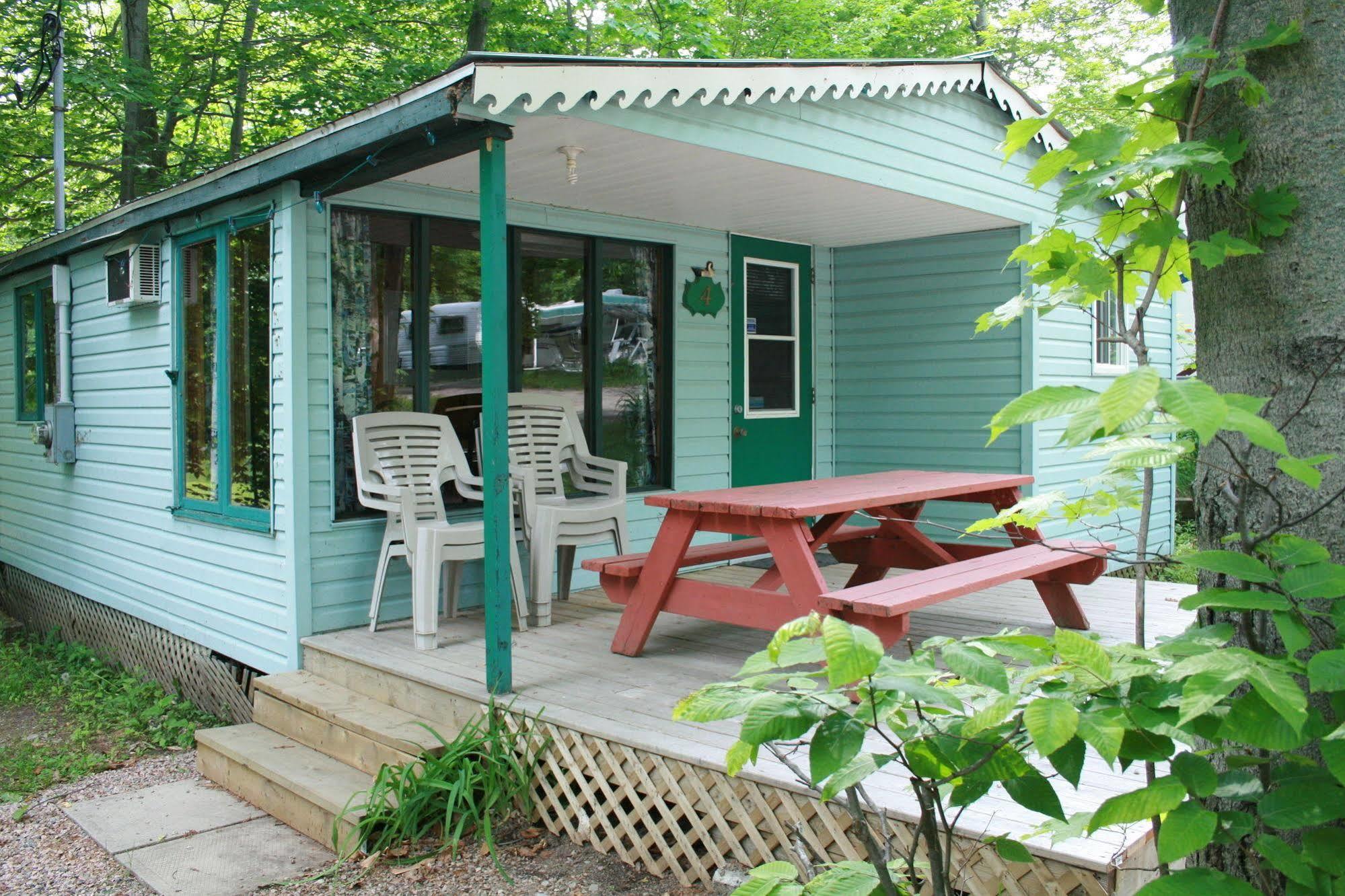 Camping Chalets Lac St-Augustin Québec Kültér fotó