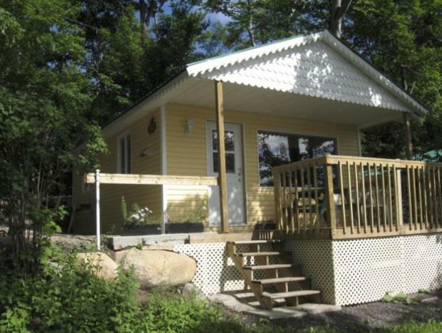 Camping Chalets Lac St-Augustin Québec Kültér fotó