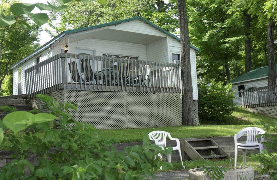 Camping Chalets Lac St-Augustin Québec Kültér fotó