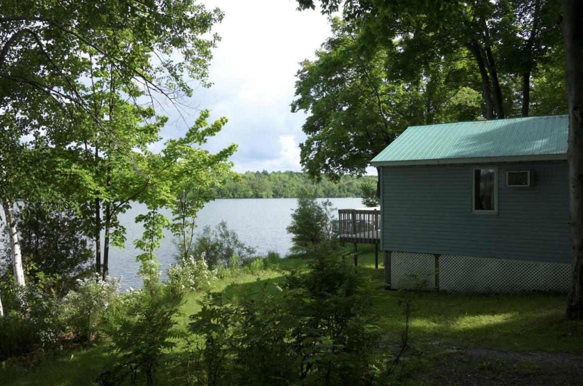 Camping Chalets Lac St-Augustin Québec Kültér fotó