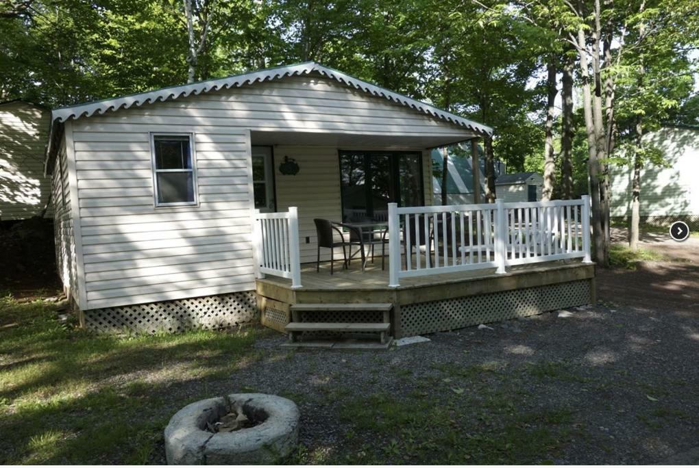 Camping Chalets Lac St-Augustin Québec Kültér fotó