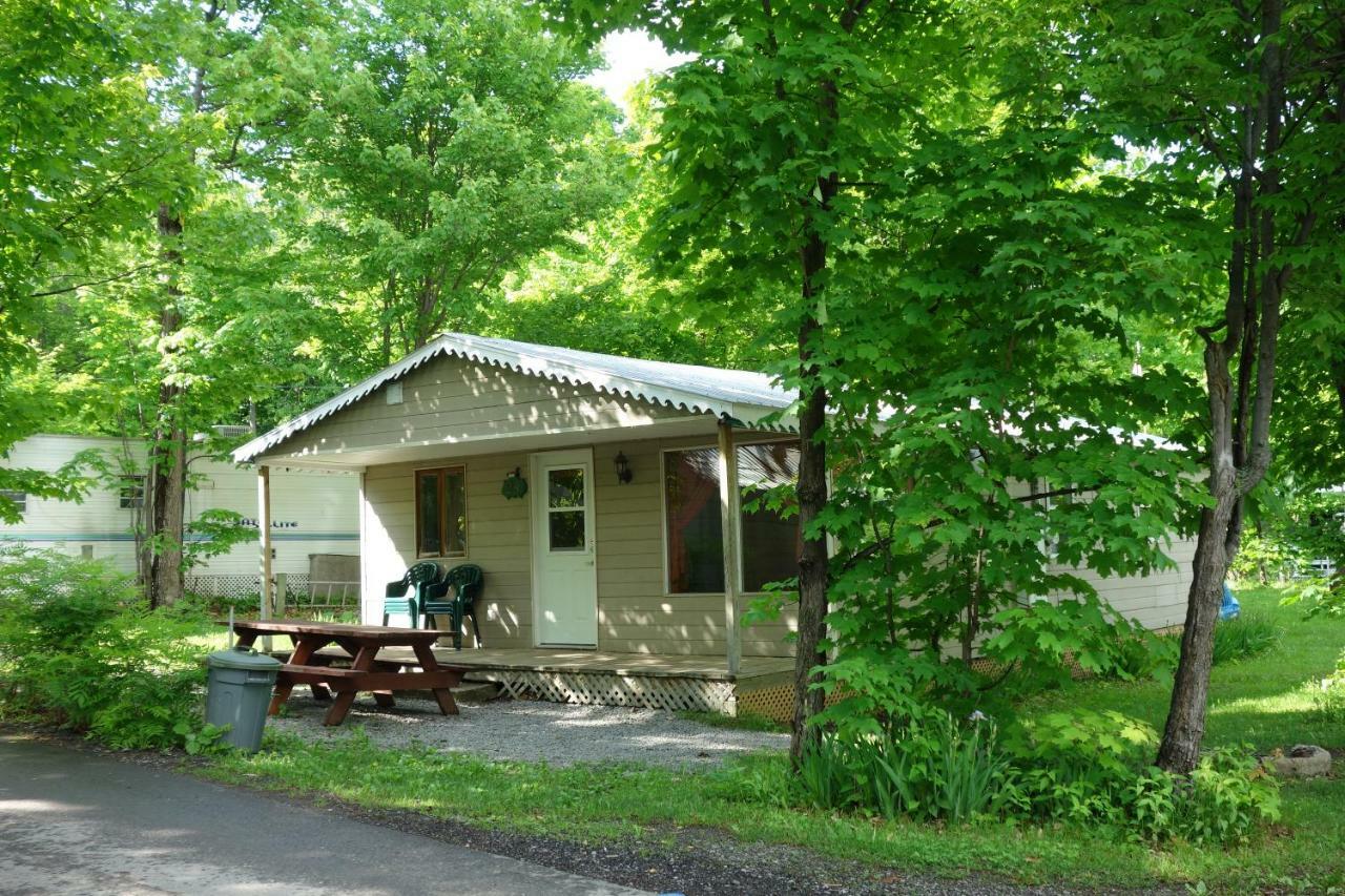 Camping Chalets Lac St-Augustin Québec Kültér fotó